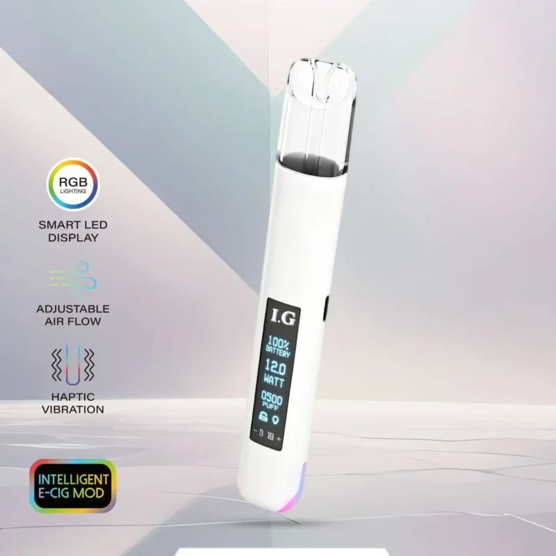 I.G 一代通用主機 智慧晶片RGB 七彩呼吸燈條科技感炸裂「口感穩定不焦味」Type-C 閃充不斷電 頂級金屬手感 台灣現貨秒發:圖片 2